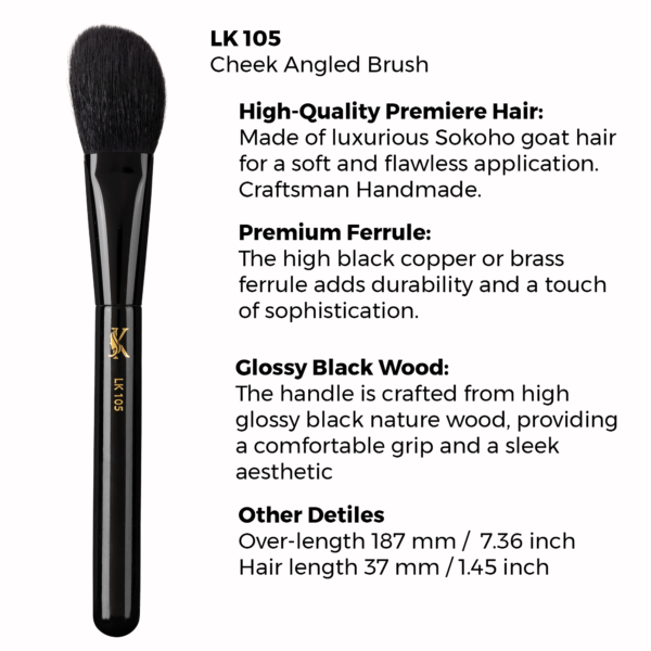 LK 105 Makeup brushes Cheek Angled Brush