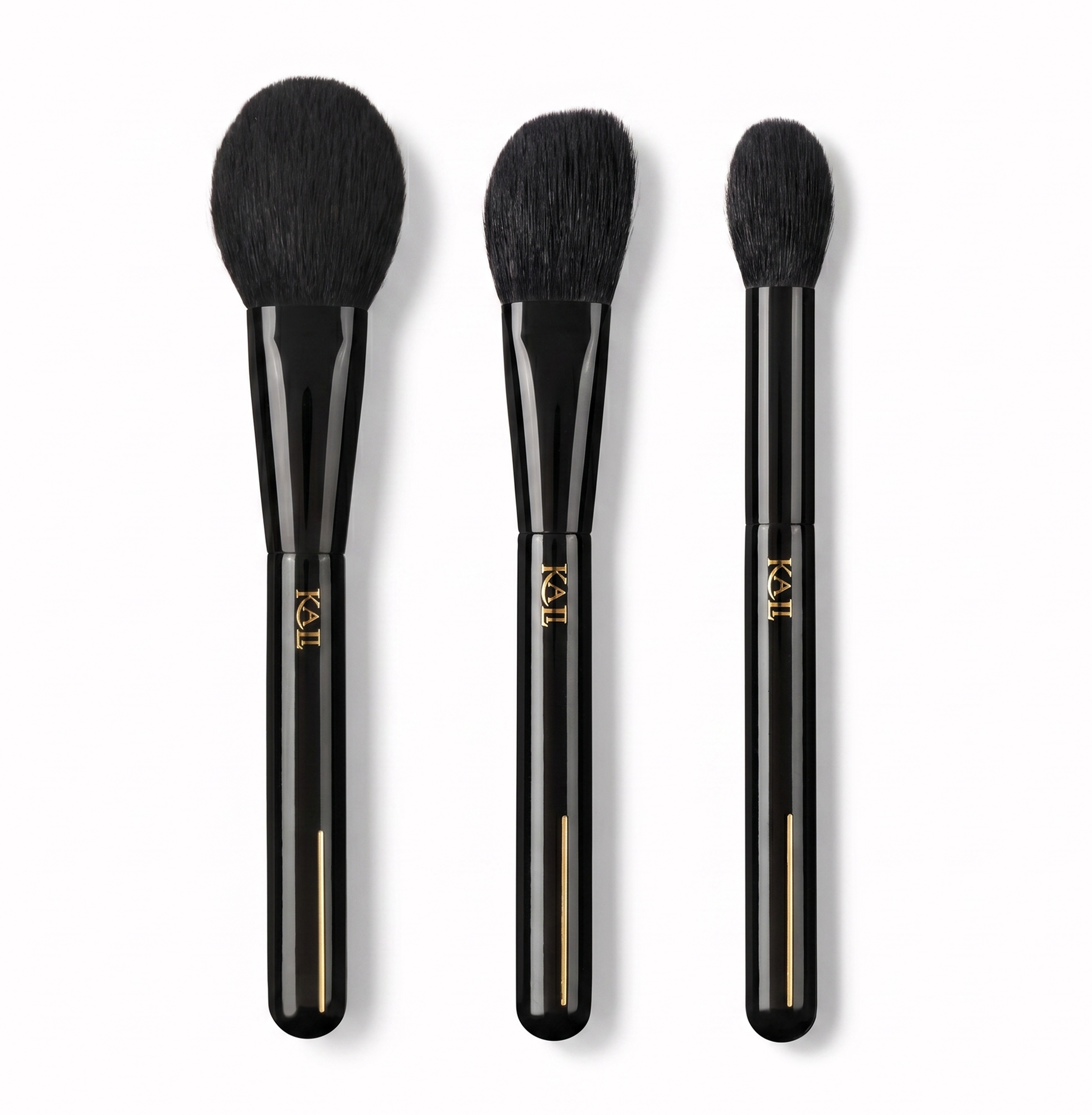 Kali Los Angeles Natural Hair Makeup Brush Set — LK 103 LK 105 LK 107